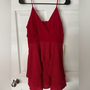 New red dress with tag, great fit. Size S